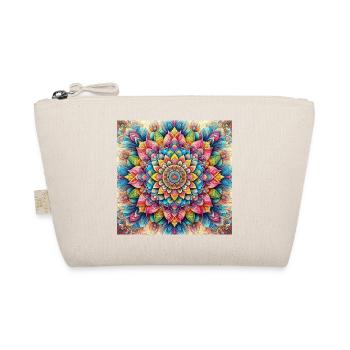 Living Mandala Splendor Art - Organic Pouch - nature - Front