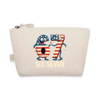 US Flag 67 Memes Six Seven - Organic Pouch - nature - Front