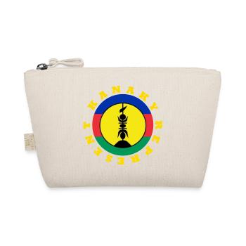 KANAKY REPRESENT ROUND - Organic Pouch - nature - Front