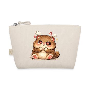 Kitten with heart eyes - Organic Pouch - nature - Front