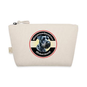 Riesenschnauzer Emblem IGP Hundesport - Bio-Täschchen - Natur - Vorne