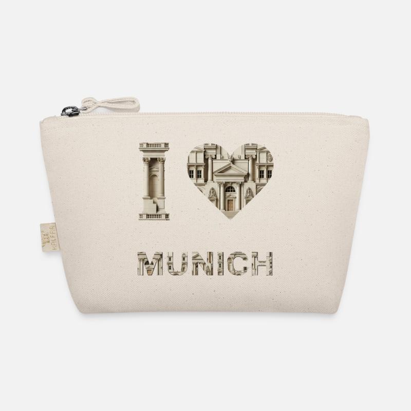 J’adore Munich – Architecture classique Amour Trousse biologique