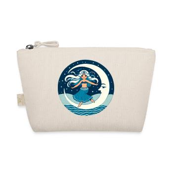 Moon Dancer on Crescent - Organic Pouch - nature - Front