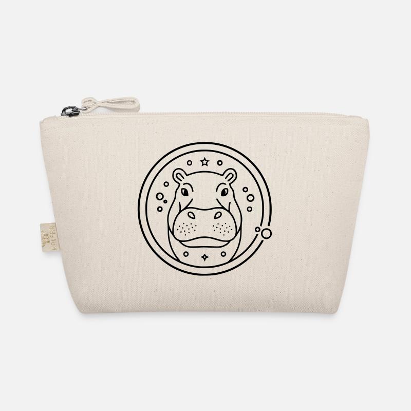 Contour du cercle du ciel étoilé de l’hippopotame Trousse biologique