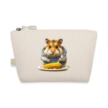 Küchenhamster beim Maisfest - Bio-Täschchen - Natur - Vorne