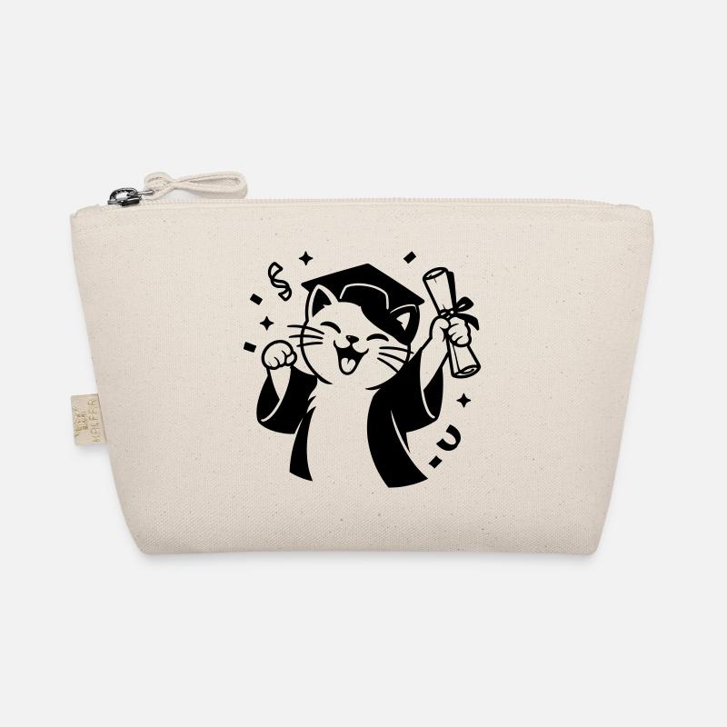 Diploma Cat Organic Pouch