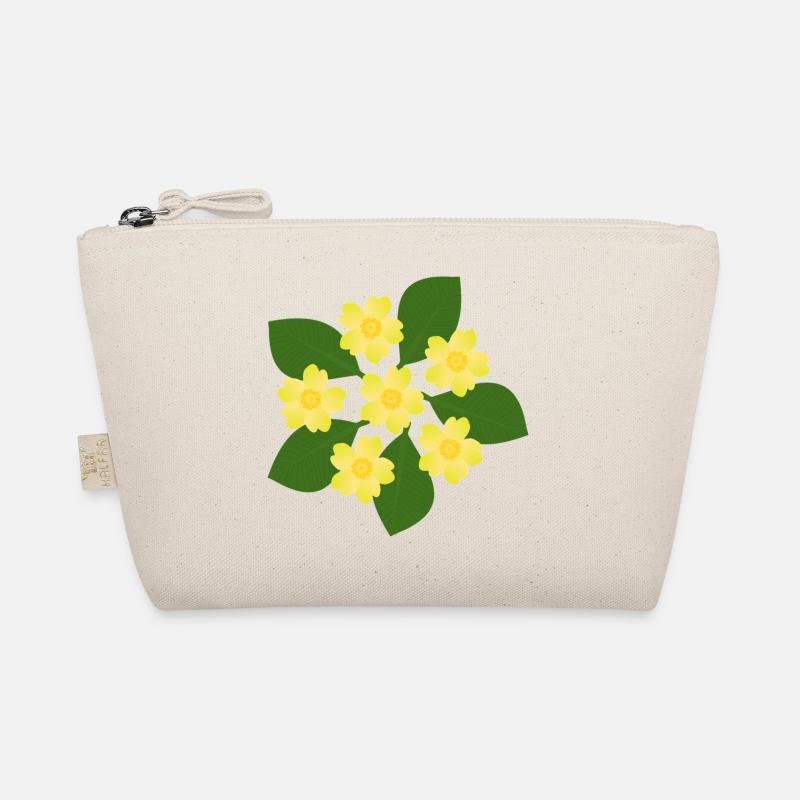 Februar Geburtstag Blüte Primeln Geburtstagsblume Bio-Täschchen