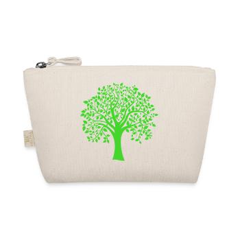 Icon Green Jumbo Tree Print Silhouette - Bio-Täschchen - Natur - Vorne