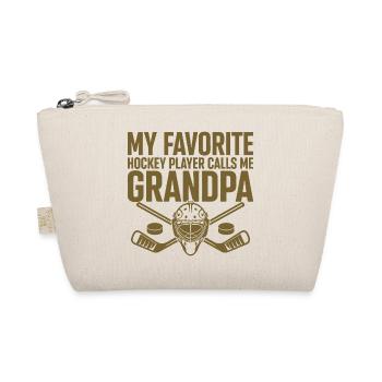Papa fier du hockey, mon entraîneur préféré des joueurs - Trousse biologique - nature - Devant
