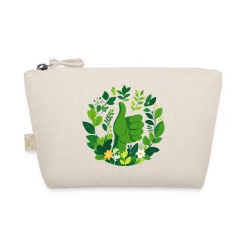 Pouce verte dans une couronne de feuilles Plantes amoureuses du jardinier - Trousse biologique - nature - Devant