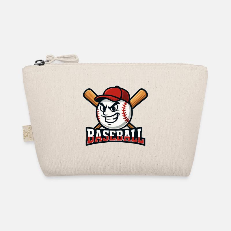 Baseball Mascot Organic Pouch