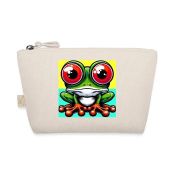 frog - Organic Pouch - nature - Front