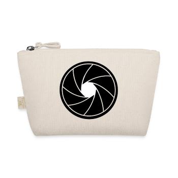 Aperture Spiral Black & White - Organic Pouch - nature - Front