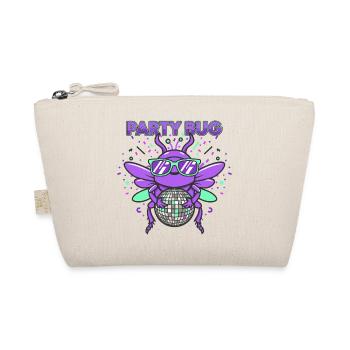 Party Bug - Disco Fieber - Bio-Täschchen - Natur - Vorne