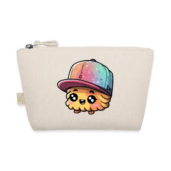 Buntes Kawaii Sushi Cap - Bio-Täschchen - Natur - Vorne