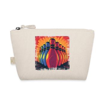 Bowling Vintage Style - Trousse biologique - nature - Devant