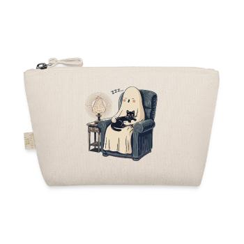 Fantôme du Chat du Vide endormi - Chat noir douillet et effrayant - Trousse biologique - nature - Devant