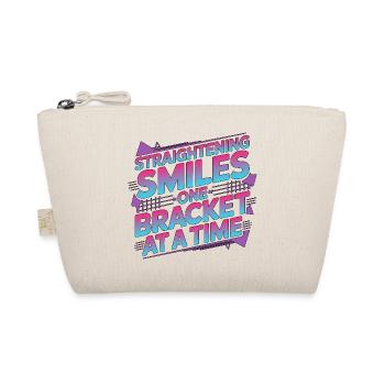 Hygienist Straightening Smiles Braces Specialist - Organic Pouch - nature - Front