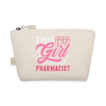 This Girl Loves Being A Pharmacist - Organic Pouch - nature - Front