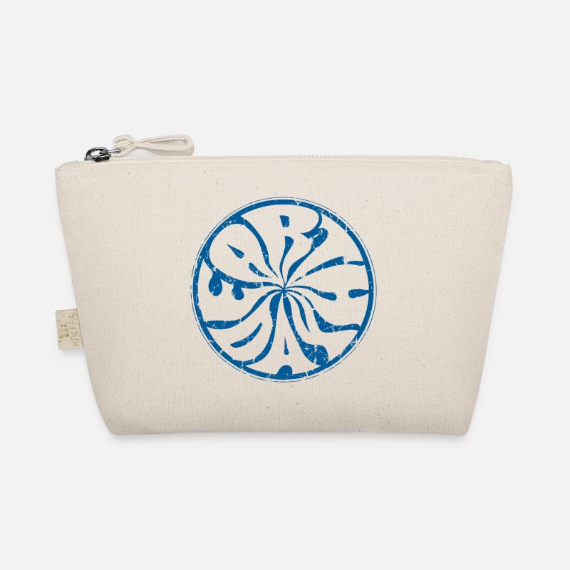 Earth Day Tag der Erde Planet Umwelt used look  - Bio-Täschchen - Natur