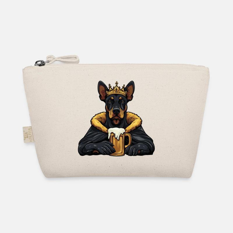 Doberman Dog Beer King Trousse biologique