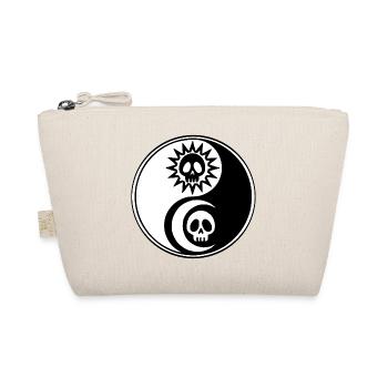 Sun and moon yin and yang - Organic Pouch - nature - Front