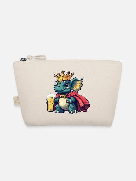 Dinosaure triceratops beer king - Trousse biologique - nature - Devant