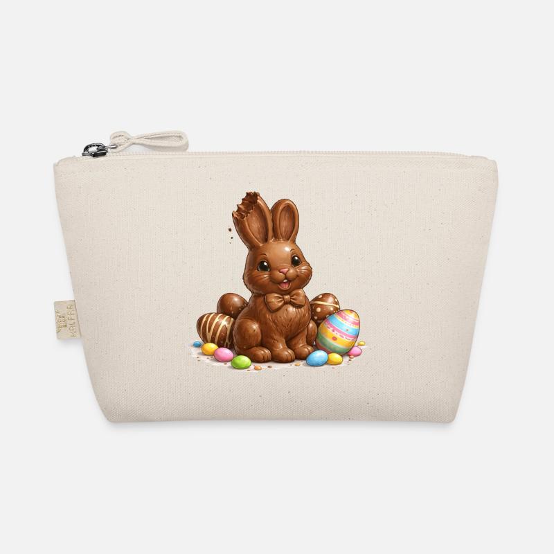 Chocolat avec des œufs de Pâques Trousse biologique