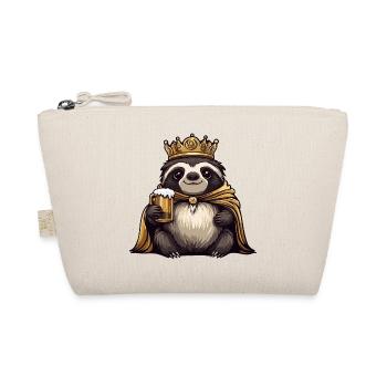 Sloth Beer King - Organic Pouch - nature - Front