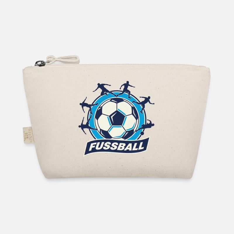 Fussball Kreis Emblem Dynamik Bio-Täschchen