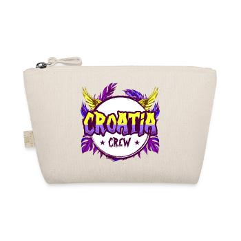 Croatia Crew Colorful - Organic Pouch - nature - Front