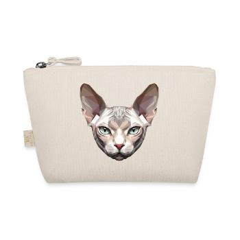 Sphynx Cat Sphynx Cat Canadian Cat Cute Sphinx - Organic Pouch - nature - Front