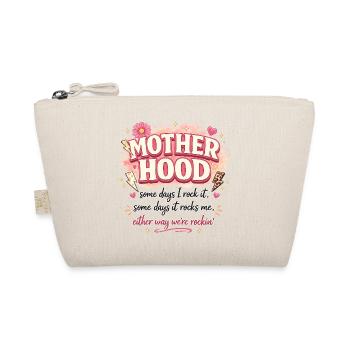 Cadeau de la fête des mères sur la citation de la maternité - Trousse biologique - nature - Devant