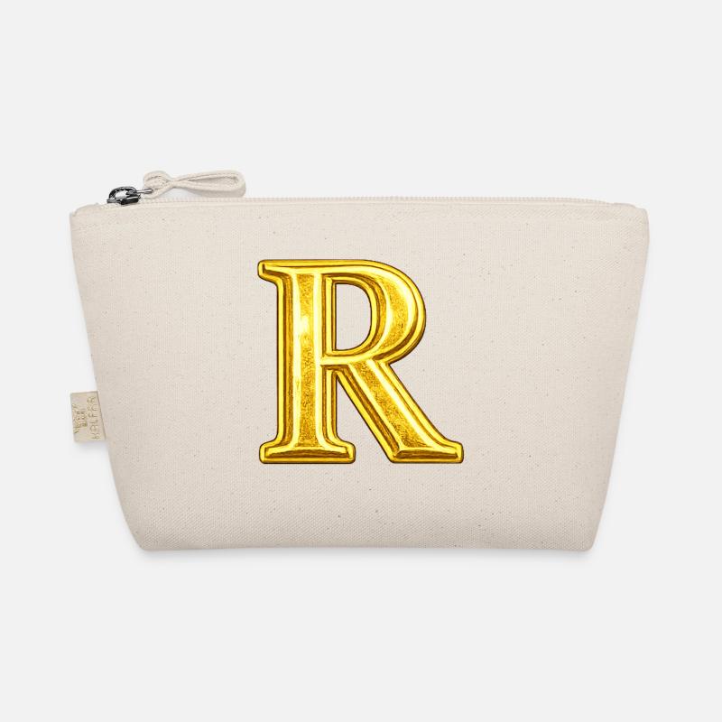 Monogramme d’or R Trousse biologique