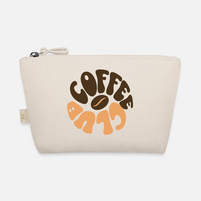 Kaffee-Blob Retro Design Bio-Täschchen