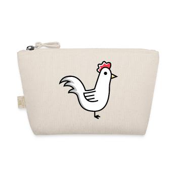 Rooster Animal - Organic Pouch - nature - Front