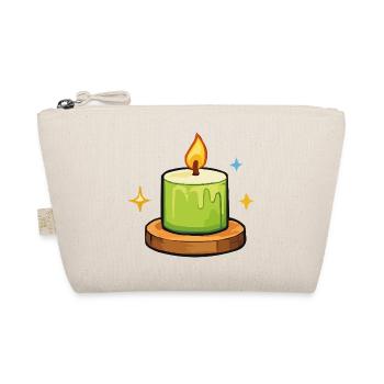 Bougie verte - Trousse biologique - nature - Devant