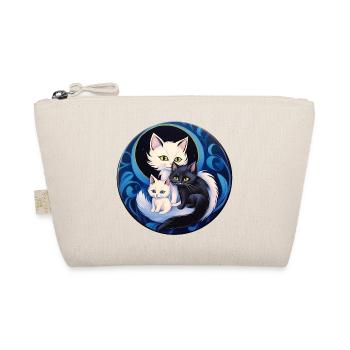 Moon Cat Trio - Organic Pouch - nature - Front