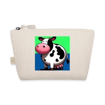 cow - Organic Pouch - nature - Front