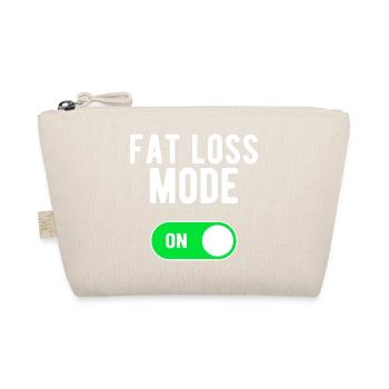Fat Loss Mode ON Diet Nutrition Fat Loss - Organic Pouch - nature - Front