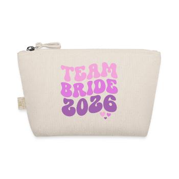 Team Bride 2026 - Bio-Täschchen - Natur - Vorne