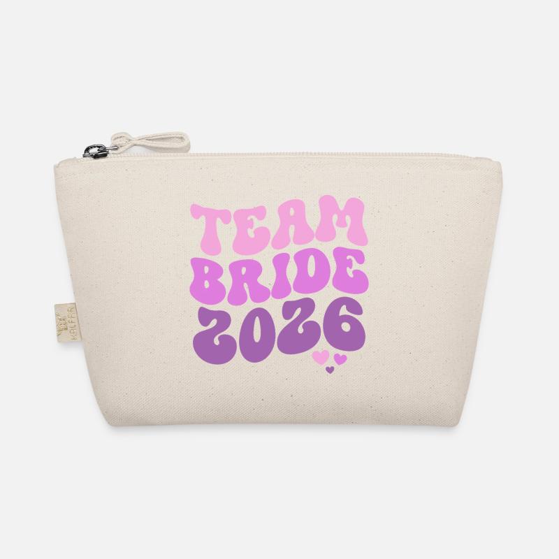Team Bride 2026 Organic Pouch