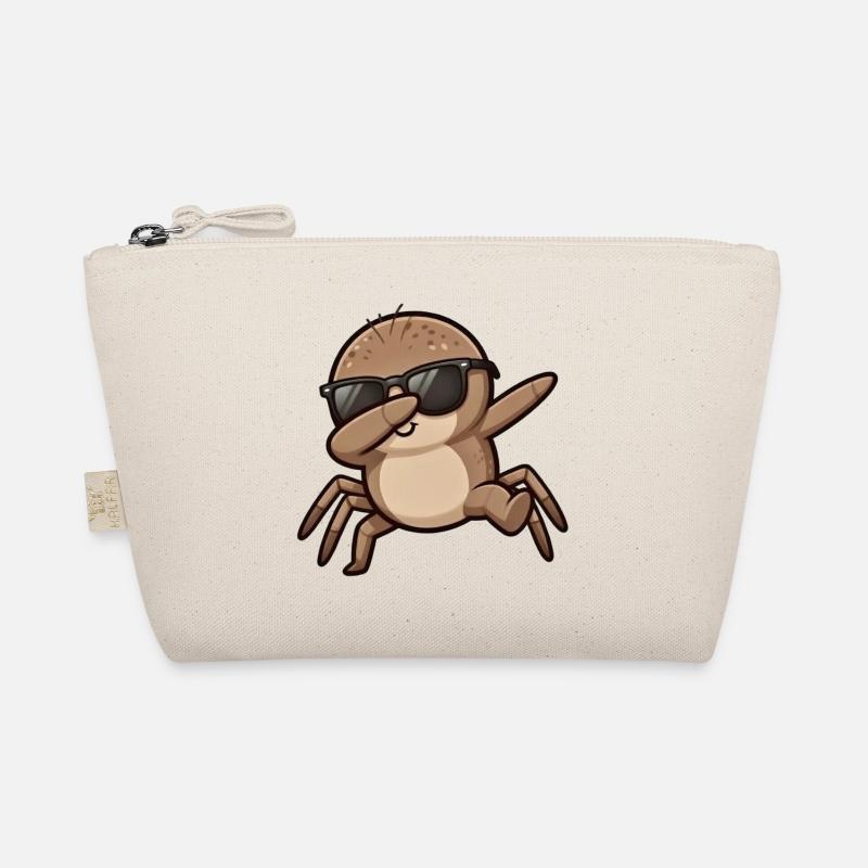 Dabbing Spinne Bio-Täschchen