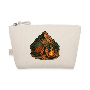Camping en montagne autour du feu de camp - Trousse biologique - nature - Devant