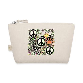 Paix Hippie, Flower Stop The War - Trousse biologique - nature - Devant