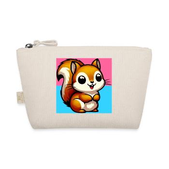 squirrel - Organic Pouch - nature - Front