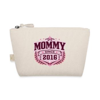 Mommy Since 2016 – Proud New Mom Design - Organic Pouch - nature - Front