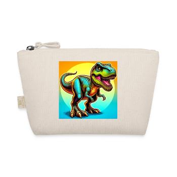 Dinosaurier - Bio-Täschchen - Natur - Vorne