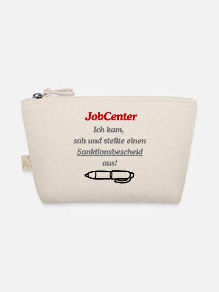 Jobcenter Sanktionenbescheid Meme - Bio-Täschchen - Natur