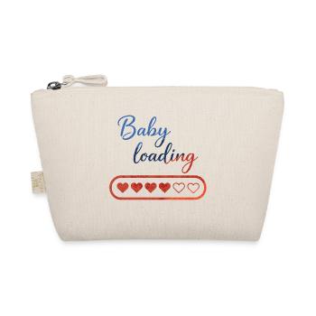 Baby Loading: Heart Countdown - Organic Pouch - nature - Front